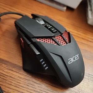 Acer Nitro Gaming Mouse USB NMW810 8 Button Adjustable Weight & DPI Lighting